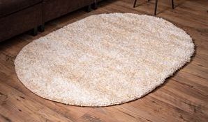 Ковер LAZANIA SHAGGY 0,6х1,1 прямой s057A-S01 BEIGE / BEIGE